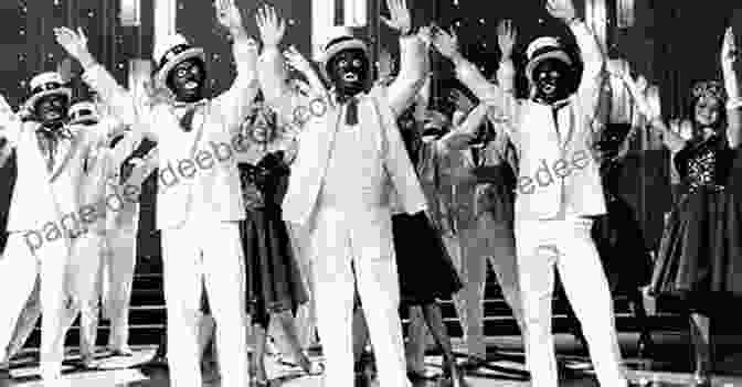 A Black And White Photograph Of A Minstrel Show Performance, With Performers Dressed In Blackface And Exaggerated Costumes African American Performance And Theater History: A Critical Reader