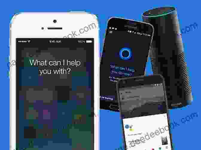 A Collage Of Images Showcasing Various Digital Assistants, Including Siri, Alexa, And Google Assistant. Siri Alexa And Other Digital Assistants: The Librarian S Quick Guide