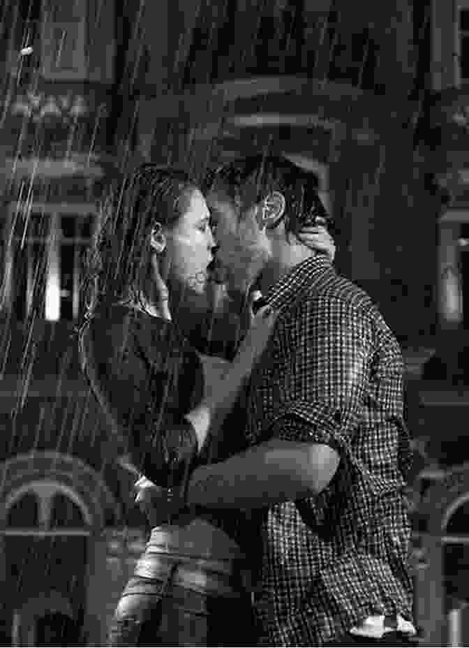 A Woman And A Man Kissing In The Rain. When Fire Loves Water: Part II The Kiss Between Breaths