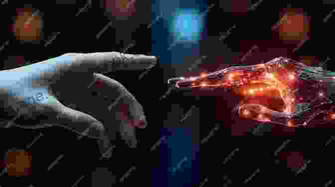 An Image Depicting An Advanced Robotic Hand Interacting With A Human Hand, Symbolizing The Convergence Of Humanity And Technology In The Era Of Robotics Burn In: A Novel Of The Real Robotic Revolution