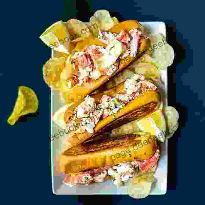 Delicious Lobster Roll Served On A Toasted Bun Secrets In Bar Harbor (A Mount Desert Island 1)