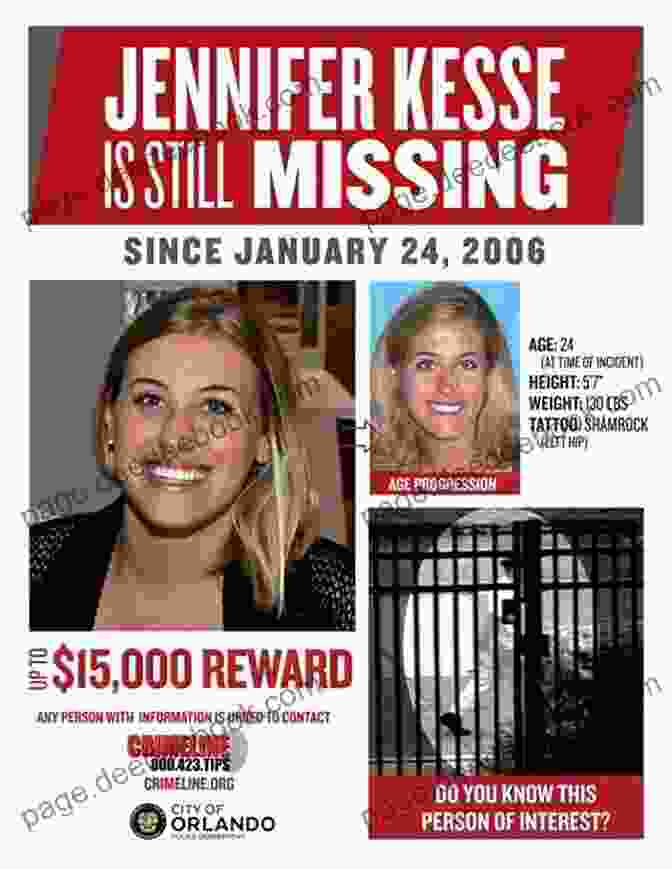 Jennifer Kesse, A 24 Year Old Woman Who Disappeared In 2006 Have You Seen This Person?: Ten Unsolved Disappearances 2000 2024