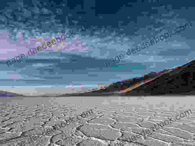 The Vast Salt Flats Of Death Valley National Park, Stretching Towards The Horizon Under A Clear Blue Sky Great American Wilderness: Touring The National Parks Of California