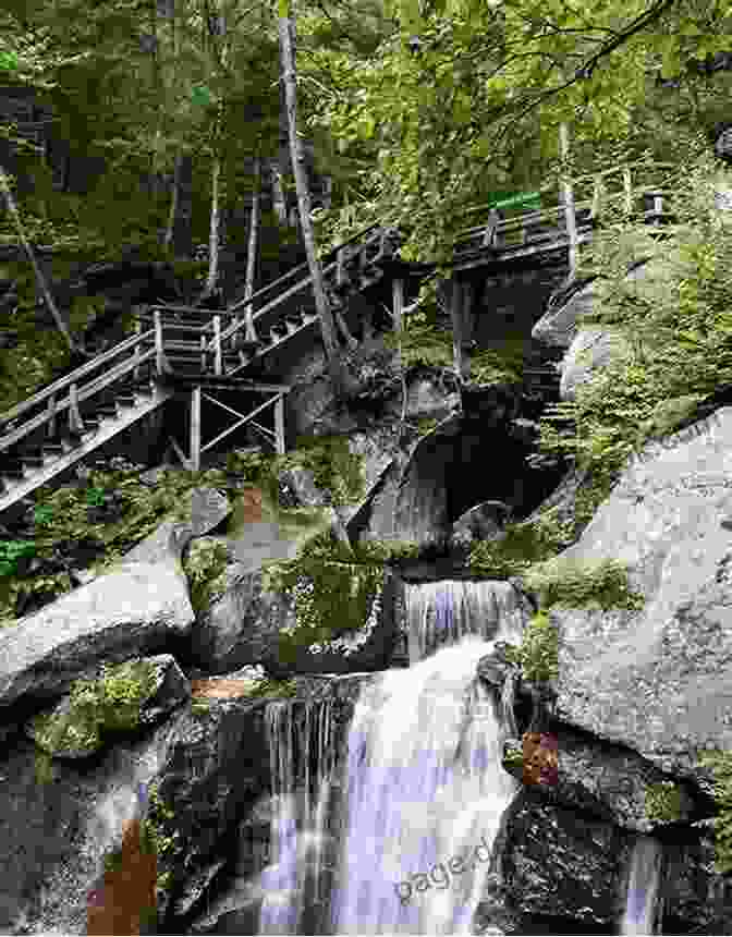 Waterfalls And Rock Formations In Lost River Gorge White Mountain Hikes Legends Mysteries And More