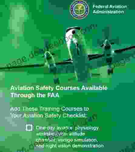 Aviation Safety Courses Available Through The FAA Check List ON Federal Aviation Administration (FAA)