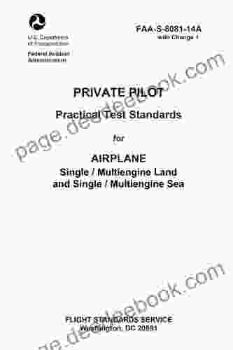 Private Pilot Practical Test Standards For Airplane Single / Multiengine Land And Single / Multiengine Sea