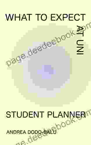 What To Expect At Uni Student Planner